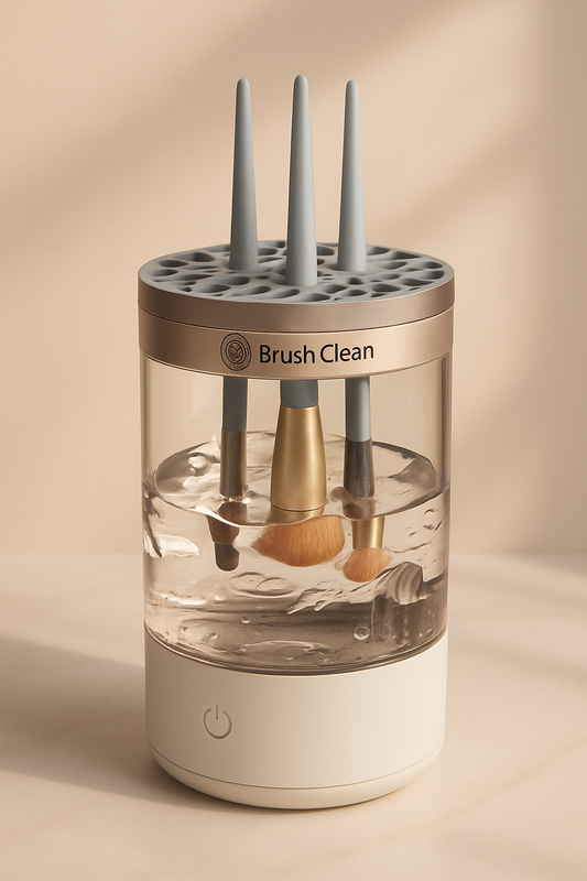 MÁQUINA LIMPIADORA DE BROCHAS DE MAQUILLAJE